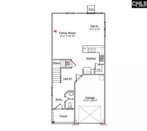 Floorplan - 1107 Crescent Corner Dr, Elgin, SC 29045 photo 1 of 2