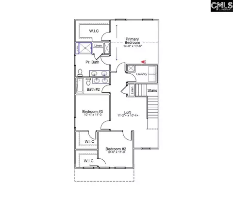 Floorplan - 1108 Crescent Corner Dr, Elgin, SC 29045 photo 2 of 2