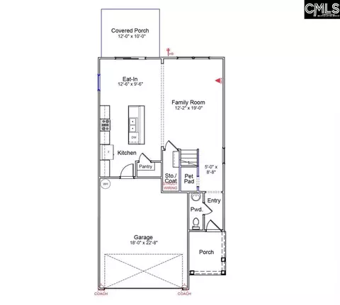 Floorplan - 5024 Erwin Ct, Elgin, SC 29045 photo 1 of 2