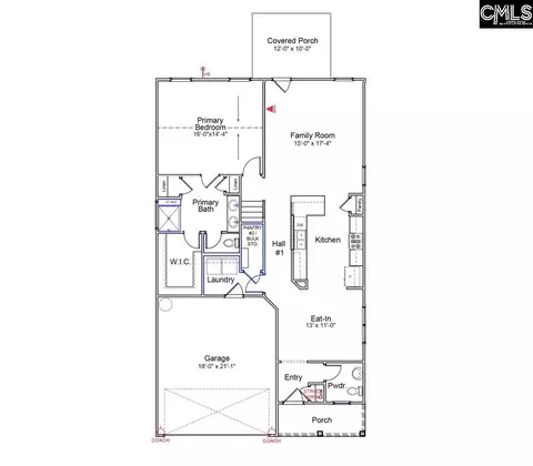 Floorplan - 6014 Edgemont Ct, Elgin, SC 29045 photo 1 of 2