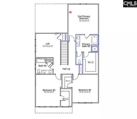 Floorplan - 6014 Edgemont Ct, Elgin, SC 29045 photo 2 of 2
