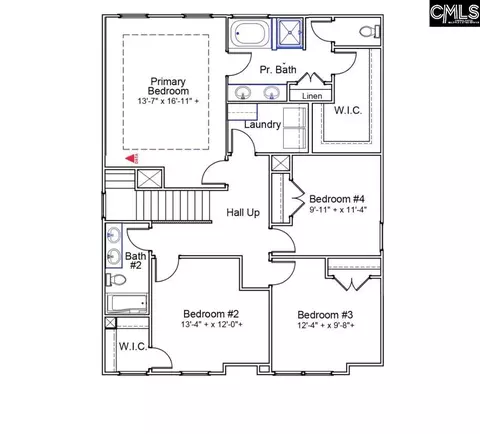 Floorplan - 6009 Edgemont Ct, Elgin, SC 29045 photo 2 of 2
