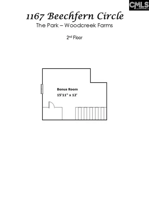 Floorplan - 1167 Beechfern Cir, Elgin, SC 29045 photo 2 of 2