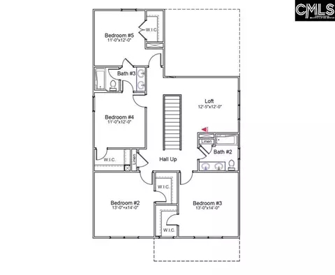 Floorplan - 6011 Edgemont Ct, Elgin, SC 29045 photo 2 of 2