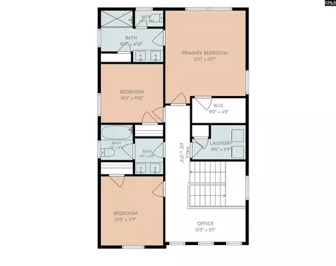 Floorplan - 146 Stock Rd, Gilbert, SC 29054 photo 2 of 3
