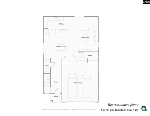 Floorplan - 136 Winding Pine Ct, Elgin, SC 29045 photo 1 of 2