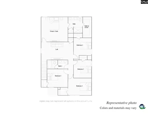 Floorplan - 136 Winding Pine Ct, Elgin, SC 29045 photo 2 of 2