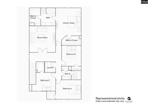 Floorplan - 132 Winding Pine Ct, Elgin, SC 29045 photo 2 of 2
