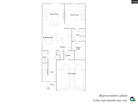 Floorplan - 128 Winding Pine Ct, Elgin, SC 29045 photo 1 of 2