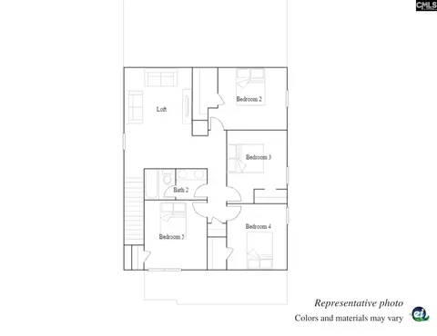 Floorplan - 128 Winding Pine Ct, Elgin, SC 29045 photo 2 of 2