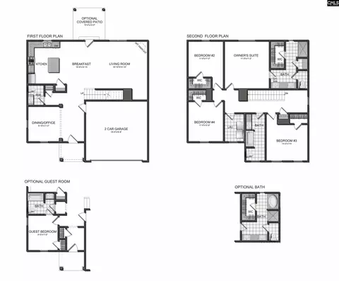 Floorplan - 762 Clementine Run, Gilbert, SC 29054 photo 1 of 1