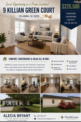 9 Killian Green Ct, Columbia, SC 29229