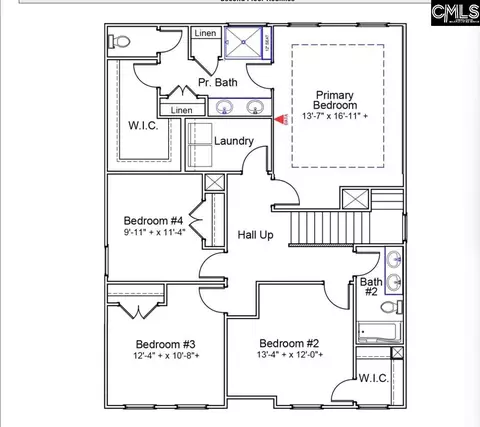 Floorplan - 6000 Edgemont Ct, Elgin, SC 29045 photo 2 of 2
