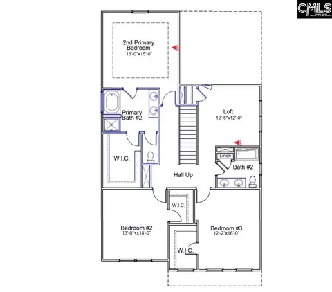 Floorplan - 6027 Edgemont Ct, Elgin, SC 29045 photo 2 of 2