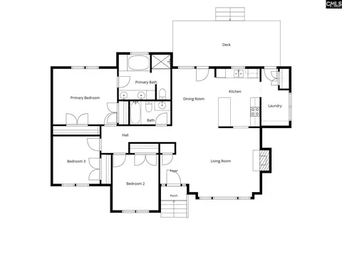 Floorplan - 2511 Jack Pine Ct, Elgin, SC 29045 photo 1 of 1