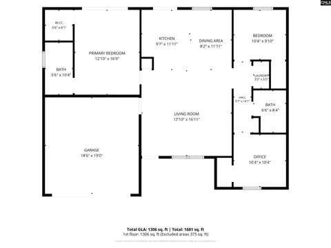 Floorplan - 71 Texas Black Way, Elgin, SC 29045 photo 1 of 1