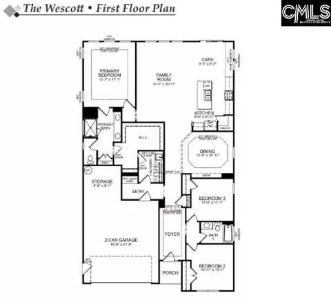 Floorplan - 255 Lemon Tree Xing, Elgin, SC 29045 photo 1 of 1
