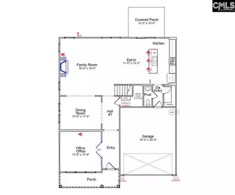 Floorplan - 137 Pemberton Dr, Elgin, SC 29045 photo 1 of 2