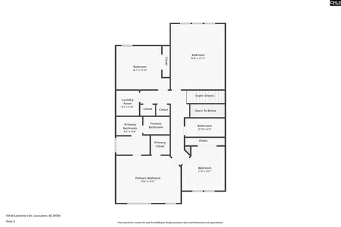 Floorplan - 10150 Lakeshore Lakeshore Dr, Lancaster, SC 29720 photo 2 of 3