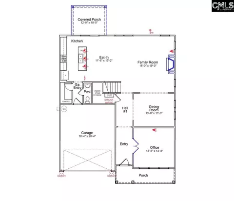 Floorplan - 200 Dennington Dr, Elgin, SC 29045 photo 1 of 2