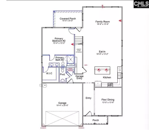 Floorplan - 210 Denington Dr, Elgin, SC 29045 photo 1 of 2