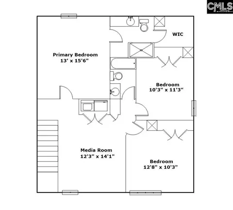 Floorplan - 834 Red Berry Ln, Gilbert, SC 29054 photo 2 of 2
