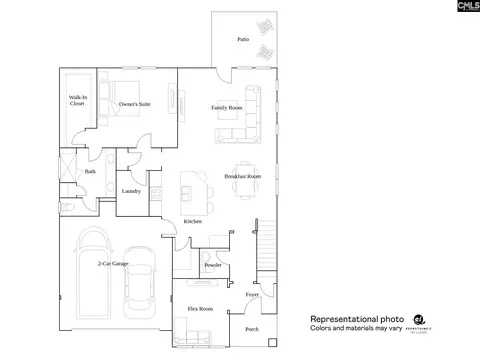 Floorplan - 332 Hazelmount Rd, Gilbert, SC 29054 photo 1 of 2