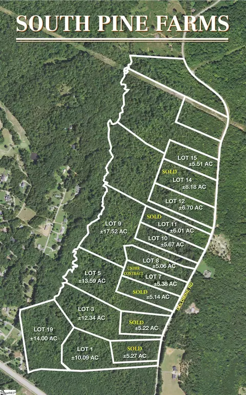 00 Goldmine Rd #LOT 9, Pacolet, SC 29372
