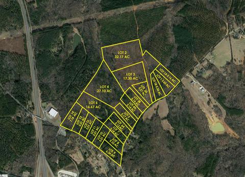 00 Rocky Ridge Lot 3 Rd #LOT 3, Woodruff, SC 29335
