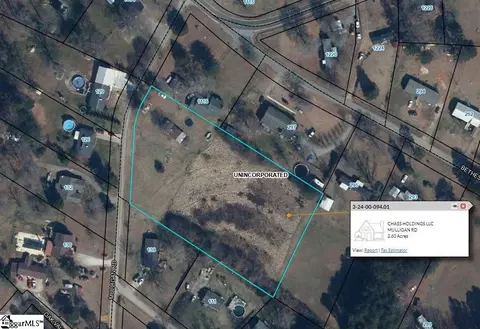 Mulligan Road, Spartanburg, SC 29302