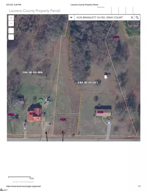 4120 Bramlett Church Rd, Gray Court, SC 29645