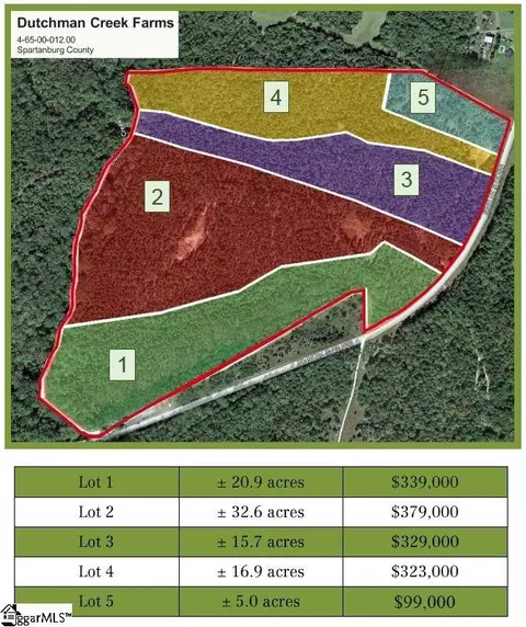 Fields Road Lot 2, Pauline, SC 29374