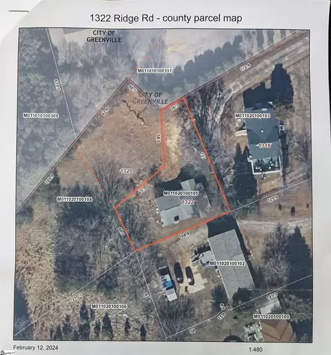 1322 Ridge Rd, Greenville, SC 29607