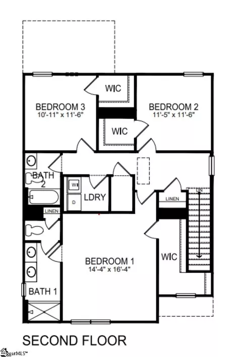 Floorplan - 1252 Golf Dr, Roebuck, SC 29376 photo 2 of 2