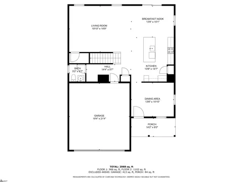 Floorplan - 175 Thames Valley Dr, Easley, SC 29642 photo 1 of 3