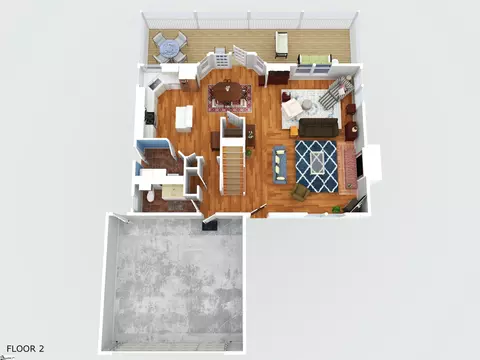 Floorplan - 104 E Commodore Dr, Cross Hill, SC 29332 photo 1 of 3