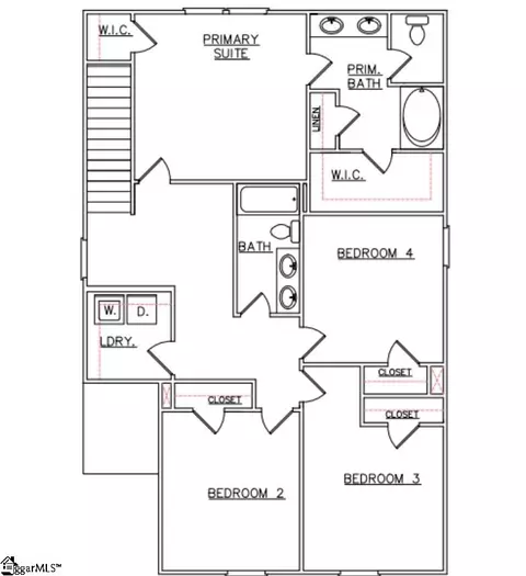 Floorplan - 3160 Emberly Dr, Roebuck, SC 29376 photo 2 of 2
