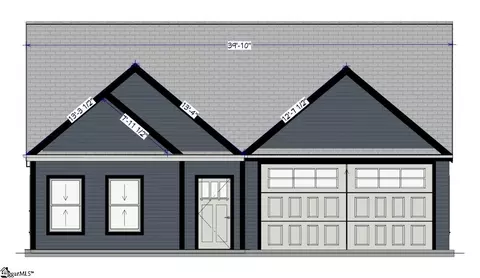 7027 Backwater Trl #LOT 73, Chesnee, SC 29323