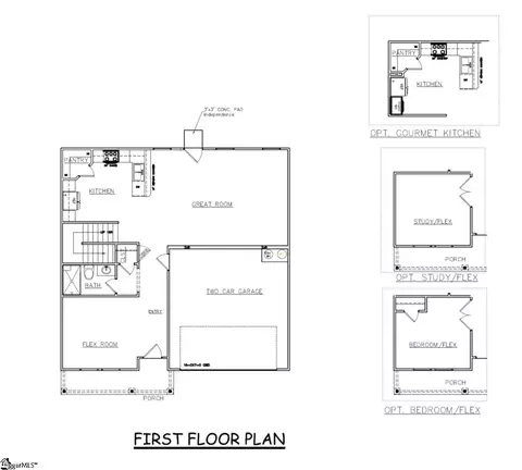 Floorplan - 3172 Emberly Dr, Roebuck, SC 29376 photo 1 of 2