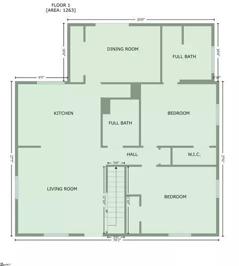 Floorplan - 206 S 7th St, Easley, SC 29640 photo 1 of 2