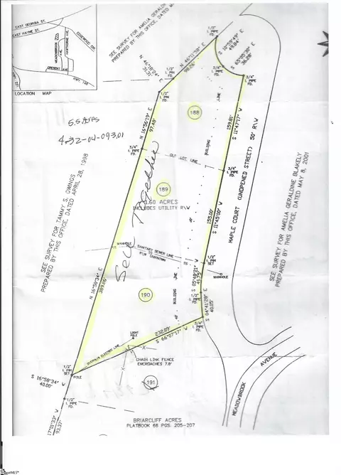 0 Maple Ct, Woodruff, SC 29388