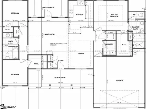 Floorplan - 1237 Shirley Store Rd, Anderson, SC 29621 photo 1 of 1