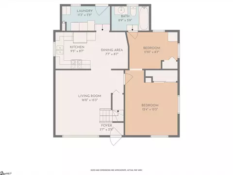 Floorplan - 2 Capers St, Pelzer, SC 29669 photo 1 of 3