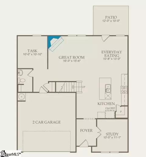 Floorplan - 304 Indigo Cir #LOT 32, Easley, SC 29642 photo 2 of 2