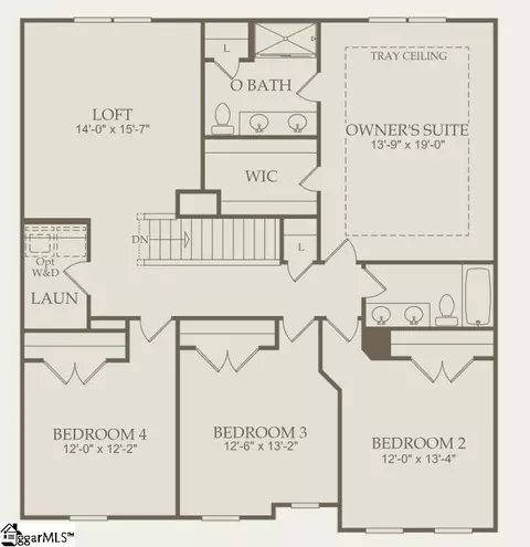 Floorplan - 304 Indigo Cir #LOT 32, Easley, SC 29642 photo 1 of 2