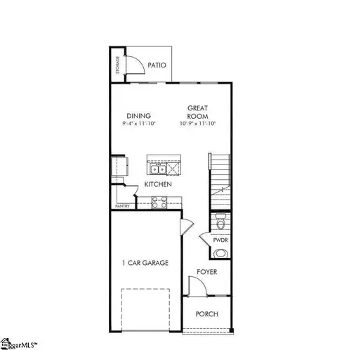 Floorplan - 404 Windsinger Ln, Greer, SC 29650 photo 1 of 1
