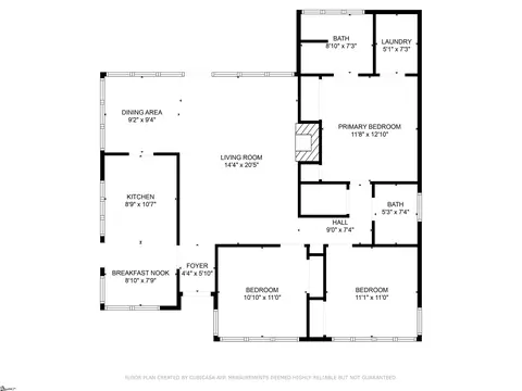 Floorplan - 206 Laurel Rd, Greer, SC 29651 photo 1 of 1