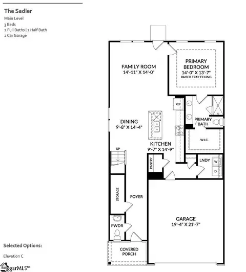 Floorplan - 1105 Berry Patch Dr, Lyman, SC 29365 photo 1 of 1