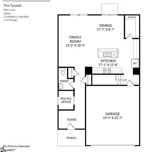 Floorplan - 1109 Berry Patch Dr, Lyman, SC 29365 photo 1 of 2