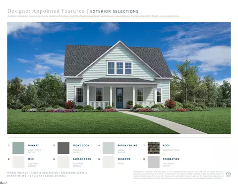 6 Tull St #LOT 486 CASSANDRA, Greer, SC 29651
